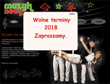 Tablet Screenshot of muzyknocy.pl
